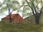 BJ1158 - The Old Brown Barn - 16x12 For Discount