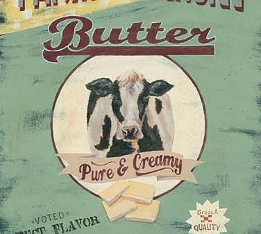 BR428 - Farmer s Choice Butter - 12x16 For Discount