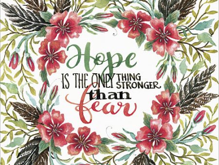 CIN316 - Hope is Stronger than Fear - 12x12 For Sale